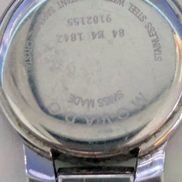 MOVADO Amorosa Swiss Made 84 E4 1842 Stainless Steel Ladies Wrist Watch main image 4